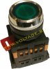 Кнопка ABLFS-22 зеленый d22мм неон/240В 1з+1р ИЭК (Китай)