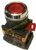 Кнопка ABLFS-22 красный d22мм неон/240В 1з+1р ИЭК (Китай)