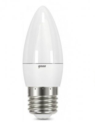 Лампа Gauss LED Свеча Е27 9,5 Вт  4100К