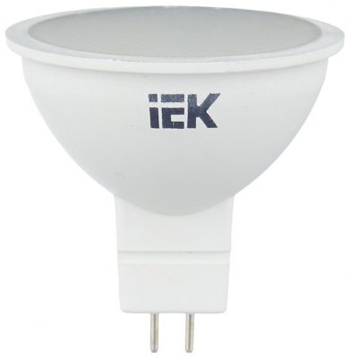 Лампа LED MR16 7Вт 230В 4000К GU5,3 IEK